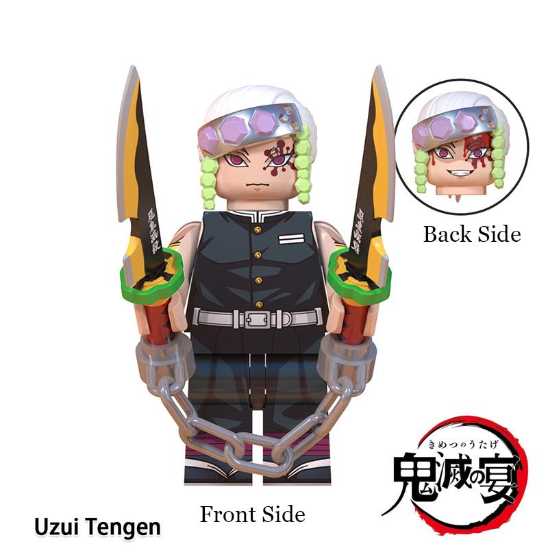 Slayer Assembled Demon Building Blocks Iguro Obanai Kanroji Mitsuri Puzzle Toy