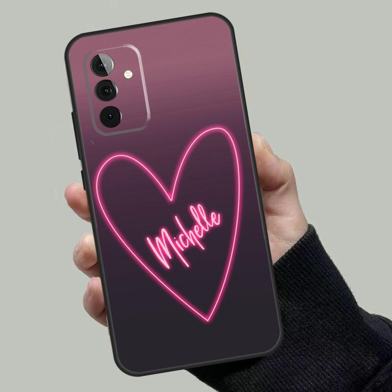

PERSONALISED NEON CUSTOM NAME INITIALS For Samsung Galaxy A34 A54 A14 A24 A72 A52 A32 A22 A12 A51 A71 A13 A23 A33 A53 Phone Case Samsung A70