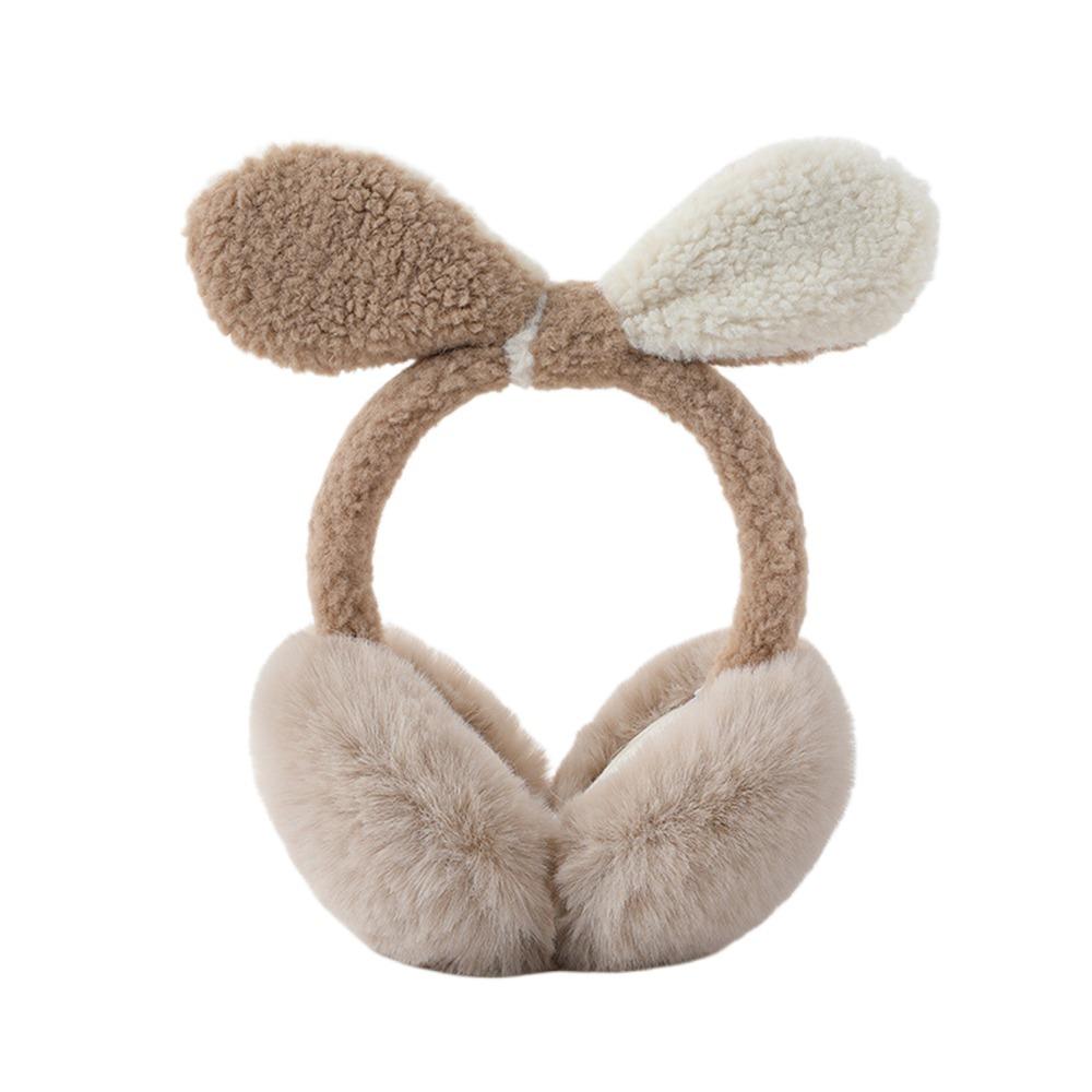 Soft Warm Earflaps Fleece Plush Ear Warmers Fashion Ear Cover  Unisex