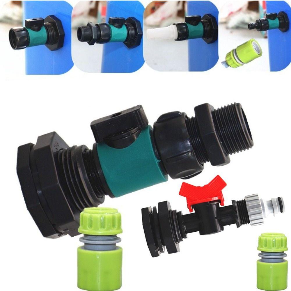 Threaded Connection Hose Connector Adapter Plastic Exhaust Connector Garden Irrigation