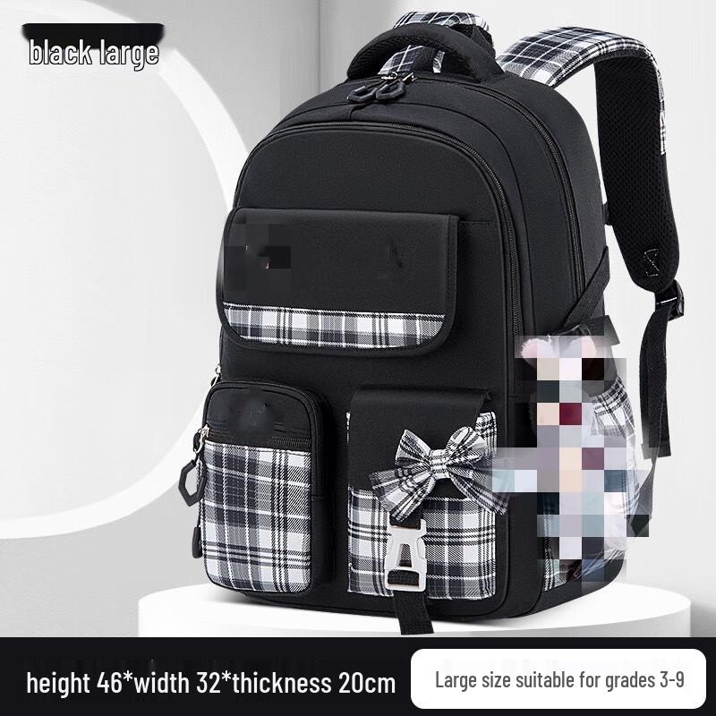 Школьный рюкзак SAIERNA для девочек с бантом Large