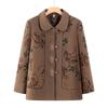 Women's Floral Print Lapel Jacket