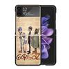 Gorillaz Anime Clear Phone Case For Samsung Z Flip 7 6 5 4 3 Galaxy ZFlip7 ZFlip6 ZFlip5 ZFlip4 ZFlip3 5G Print Cover Z Flip 5 4