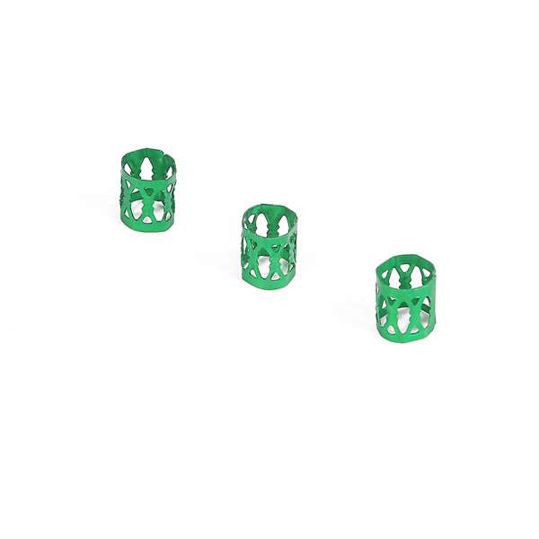 

50 шт. алюминиевая бусина-цветок трубка для изготовления ювелирных изделий своими руками браслет ожерелье подвески зелёный