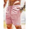 Pantaloncini Sportivi da Uomo in Velluto a Coste Monocolore con Lacci 2026