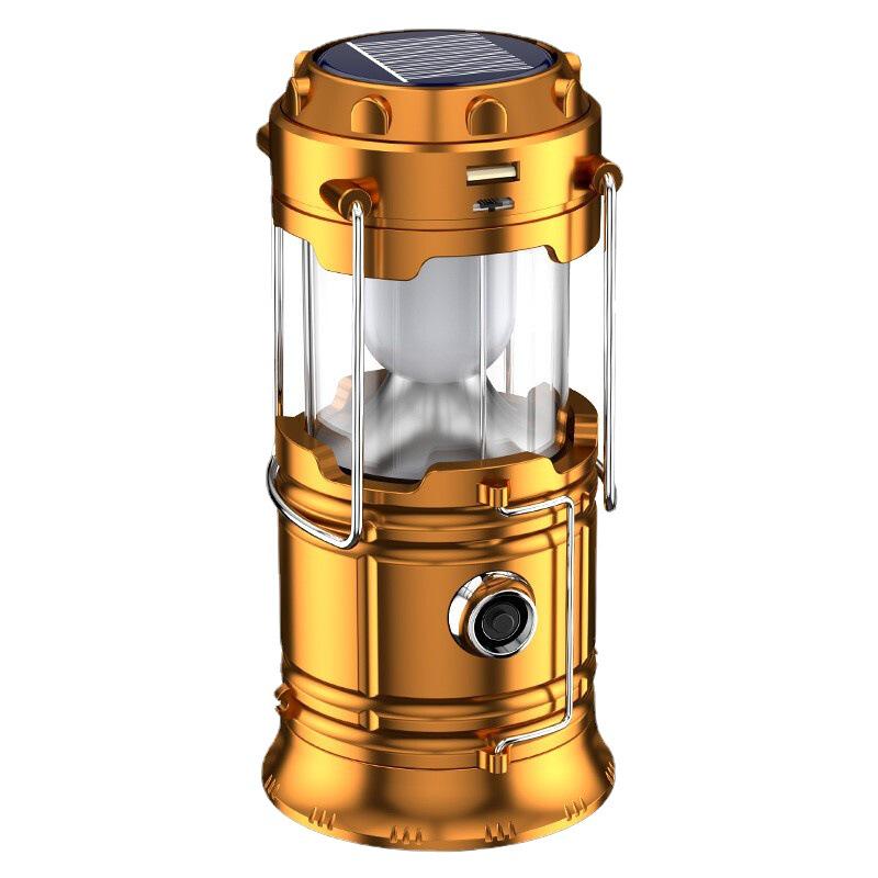 God Fish Solar Rechargeable Camping Lantern - Multifunctional, Super Bright Kerosene Lamp for Indoor/Outdoor Use