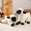 20Cm Cartoon Stand Lying Little Lamb Plush Toys Dolls Girls Boy Companion Stuffed Dolls Kawaii Fluffy Sheep Plush Dolls Toy Gift