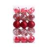 6cm Christmas Baubles Lightweight Design Plastic Material Unique Styles Versatile Applications Festive Events For Christmas Tree