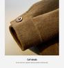 Men's 2025 Autumn/Winter Woolen Coat - New Lapel Wool Jacket, High-End Feel, Loose Fit.