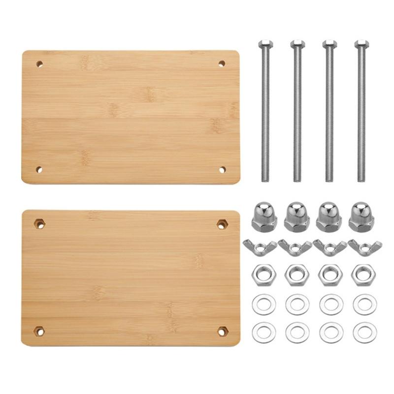 Wood Book Press Convenient Flat Paper Binding Tool Machine Multipurpose Greeting Cards Labels Bookbinding Supplies