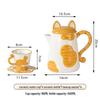Cute Cat Ceramic Drinkware Set