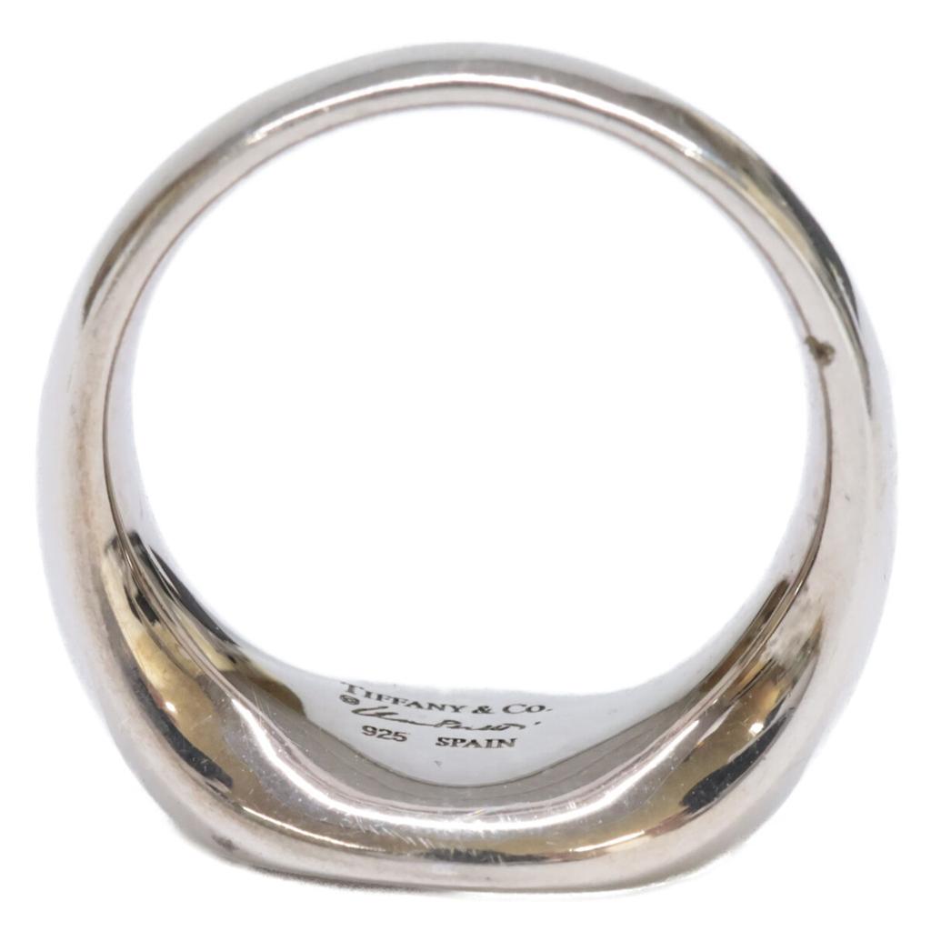 TIFFANY&Co. 925 Vintage Oval Signet Ring ring SilverUsed