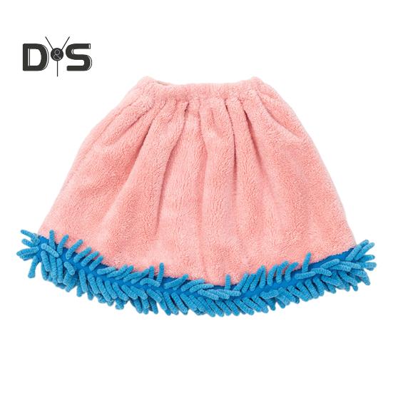 Kryt na koště z korálového sametu, rychleschnoucí, s vysokou absorpcí vody, elastický uzávěr, patentní uzávěr, hadřík na čištění koštěte