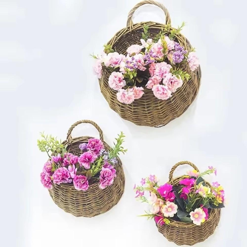 Wall Hanging Flower Basket Storage Container Flower Planter New Garden Pots Home & Living