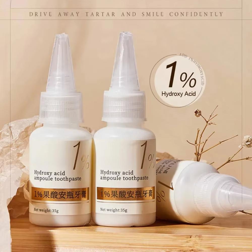 Teeth Whitening Toothpaste Fruit Acid Remove Plaque Stains Calculus Fresh Breath Cleaning Oral Hygiene Dental Bleach Care Tools