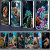Seepferdchen-Unterwasser-Fantasie-Handyhülle, transparent, für iPhone 17 Air, 16 Pro Max, 15 Pro, 14 Plus, 17E, 16E, 11, 13, 12 Mini