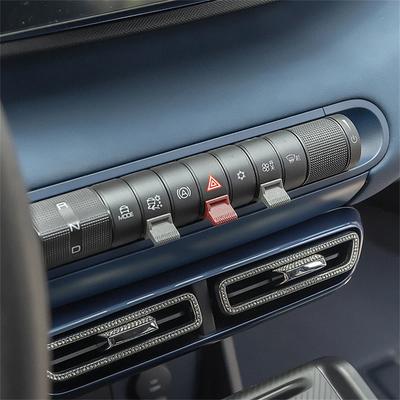 Auto-Klimaanlage Zentralsteuerung Knopf Schalter Aufkleber Knopf Für BYD Dolphin