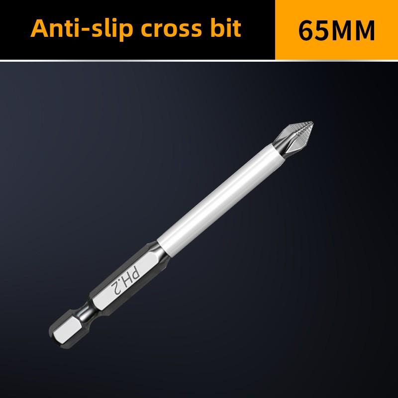 Industrial Grade S2 Steel Magnetic Cross Screwdriver Bit Set Impact Driver Ready