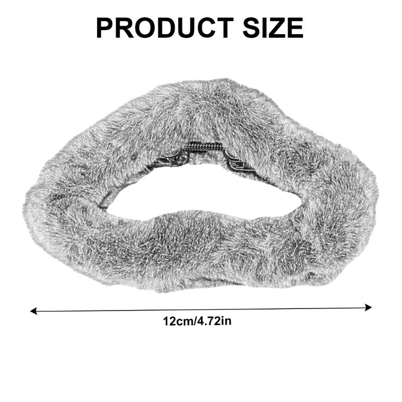 New Large Claw Clip Plush Cloud Hair Clip Stage Performances Barrettes for Women and Girls