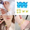 Crystal Epoxy Mold Earrings Tag Jewelry Mold Hanging Pendant Decoration for Butterfly Irregular  Silicone Mold