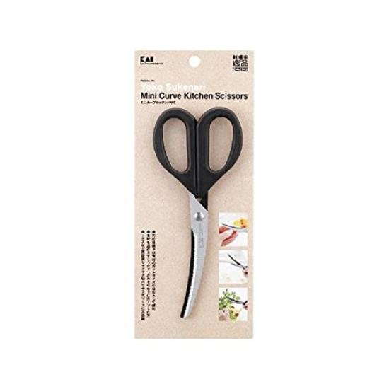 Мини Изогнутые Кухонные Ножницы Kai Masterpiece 000DH2513 Шеф-повара чёрный