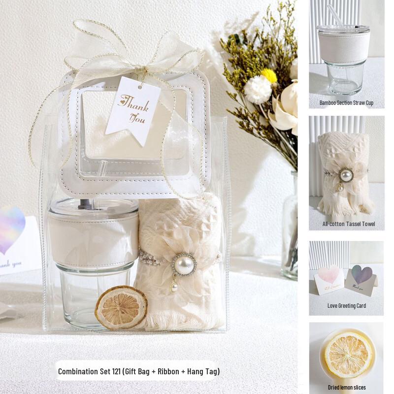 Goddess Festival Bamboo Straw Cup Gift Set