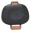Barbecue Grill Pan Nonstick Coating Fast Heating Barbecue Stovetop Plate Grilling Skillet Pan for