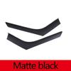 For Land Rover Range Rover Evoque 2012-2018 ABS Carbon fiber/Silver Car Center Control Side Trim Strip Sticker Car Accessories