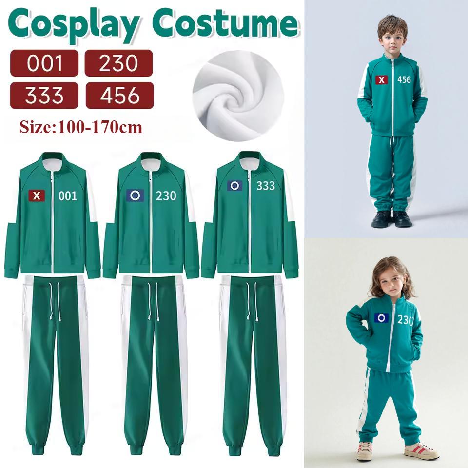 Barn Unisex filmspilltrykk Langermet glidelås Jakke Frakk Bukser Buksesett Antrekk Gutter Jenter Halloween Cosplay kostyme