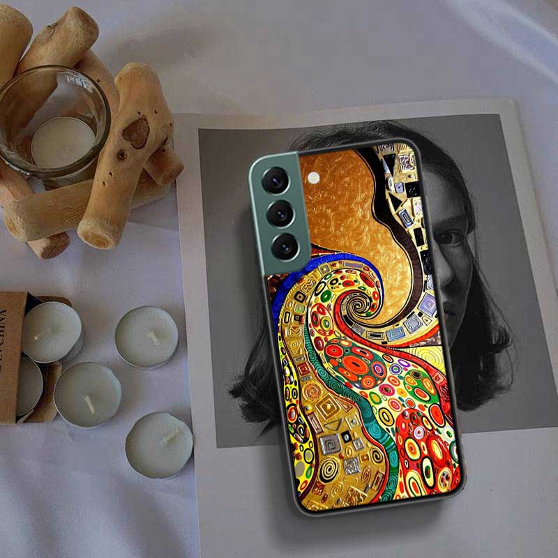 Kiss by Gustav Klimt Desig Phone Case For Samsung A16 A26 A36 A56 Galaxy A02S A12 A52S A13 A23 A33 A53 A54 A34 A24 A14 A22 A32 A