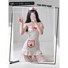 Domila Sexy Lingerie Women's Suit Pajamas Temptation Qqny Wholesale White Nurse Uniform One Piece Hair