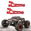 2 Pcs Front Upper Suspension Arm Aluminium Alloy Red Fit for HBX 16889 1/16 Remote Control Car