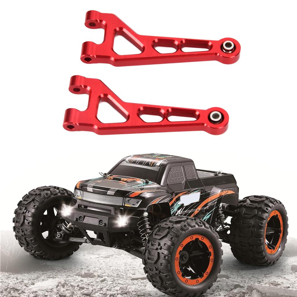 2 Pcs Front Upper Suspension Arm Aluminium Alloy Red Fit for HBX 16889 1/16 Remote Control Car
