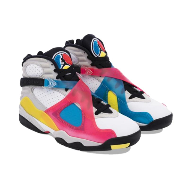 Jordan 8 Sp Retro Se White Multicolor Jordan BQ7666-100