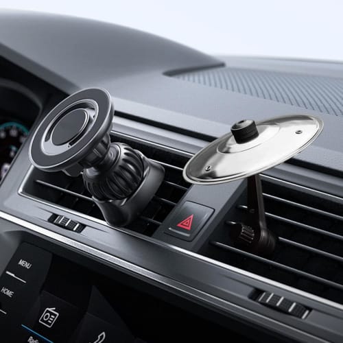 Car Cymbal Air Vent, Automotive Crash Cymbal, Clip-Type Car Air Vent, Mini Drum Crash Cymbals with Adjustable Arm, Compact Car Cymbals, Musical Instru