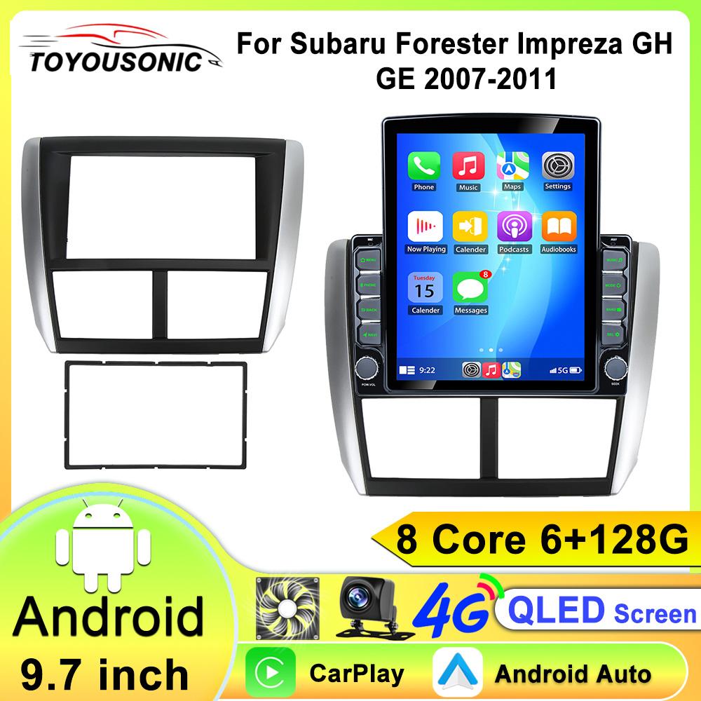 

Android 13 Carplay Авто Радио Мультимедийный Плеер Для Subaru Forester Impreza 2007 - 2013 2din Автомагнитола Стерео Головное Устройство 8 core 6GB+128GB