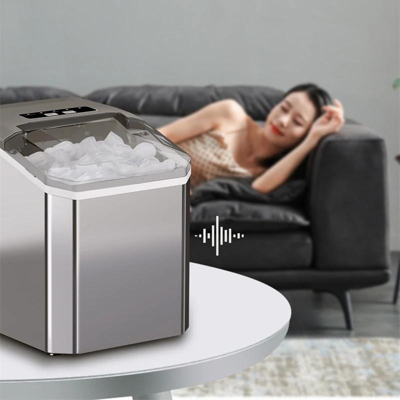 Office Mini Electric Ice Cube Maker Household Portable Ice Maker APP Intelligent Control WiFi Remote Ice Making Machine
