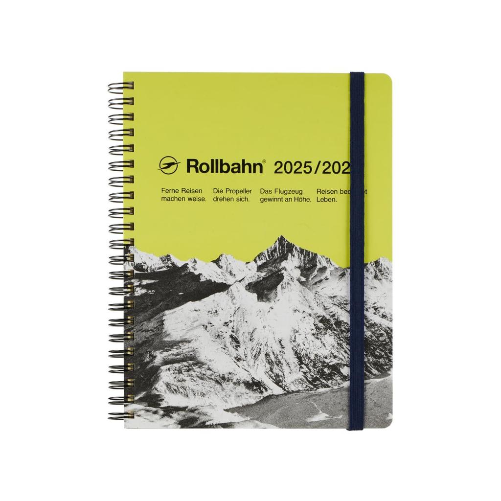 [Delfonics Planner 2025-2026 Edition / Starting March 2025] Rollbahn Diary Montagne A5 Monthly Planner (C)