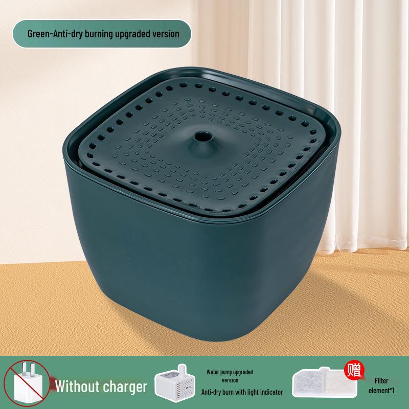 Smart Automatic Cat Water Fountain with Large Capacity and Circulating Filtration