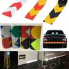 Car Body Reflective Sticker, Adhesive Safety Tape with Twill Dual Color Design