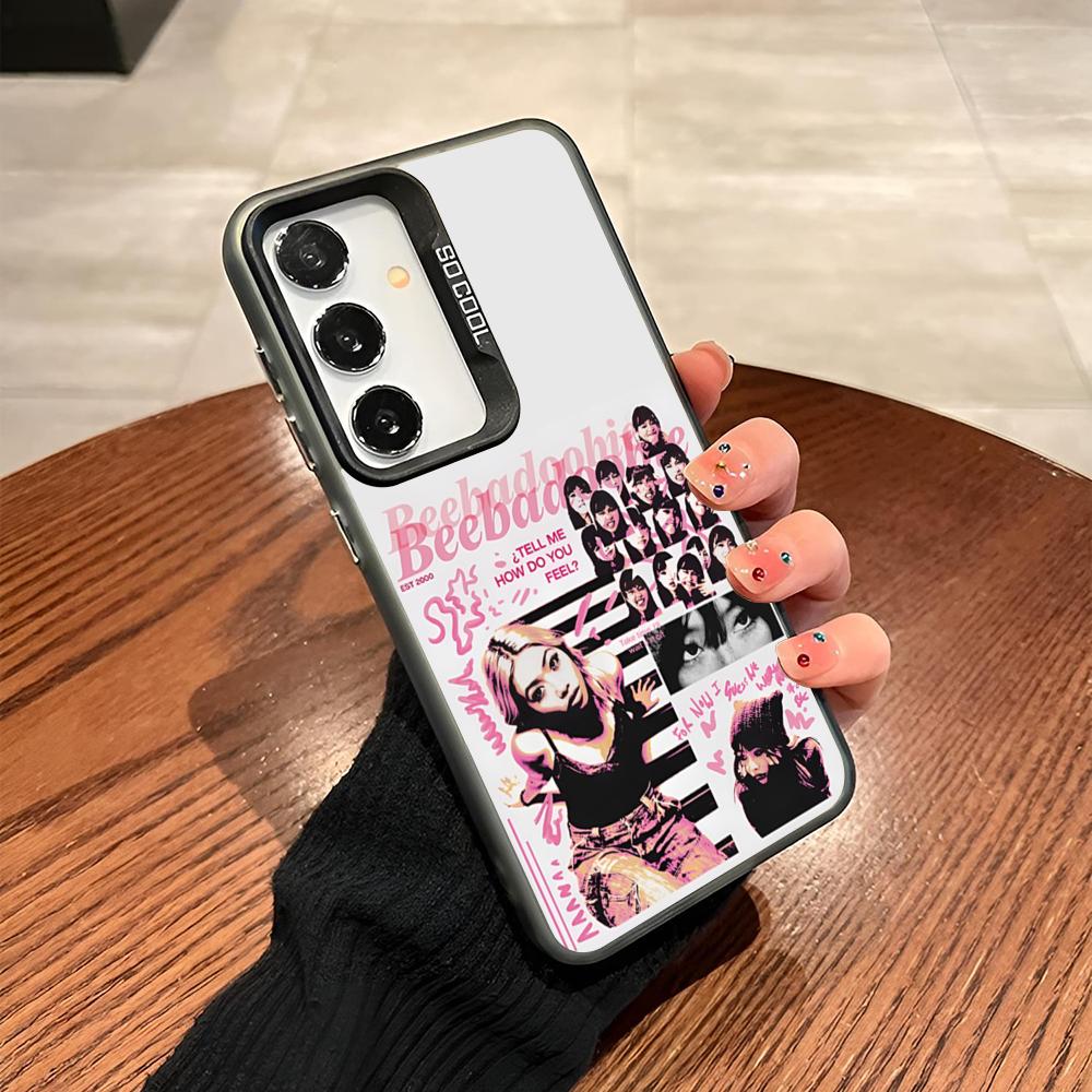 Singer Beabadoobee Phone Case For Samsung Galaxy S26 S25 S24 S23 S22 S21 S20 Ultra Plus Fe colored silver Cover