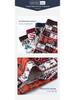 Men's Summer Ice Silk Plus Size Boxer Shorts - High Elastic, Wide Band, Trendy Printed Design