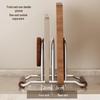 Retro Style Kitchen Pot Lid & Cutting Board Holder