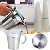 450ml 304 Stainless Steel Double Insulated Sauce Pan With Sealing Lid Kitchen Utensils Table Dining Room Sauce Container