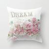 Amerikanischer Retro Blumen Kissenbezug Floral Elegant Interieur Zuhause Sofa Dekokissen Kissenbezug