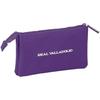 Trousse Triple - SAFTA - Real Valladolid - Confortable - Polyvalente - Enfants Scolaires