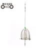 Fish Small Stainless Steel Wire Fish Bait Trap Basket Fishing Tackle Lure Cage