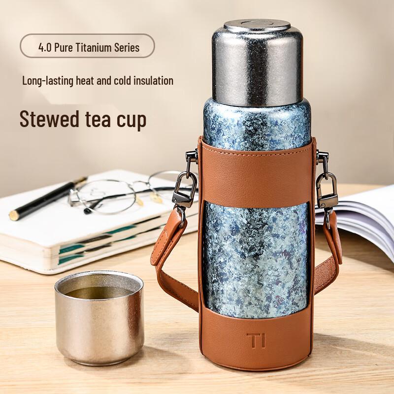 Xinke Pure Titanium Thermal Tea Mug