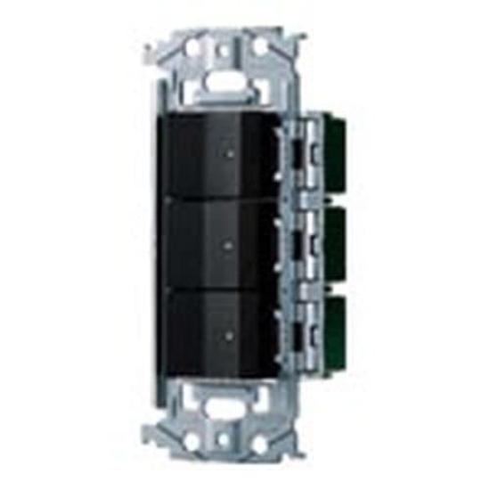 

Panasonic Embedded Switch Set Firefly Switch C x 3 Matte Black WNSS51555B SO-STYLE