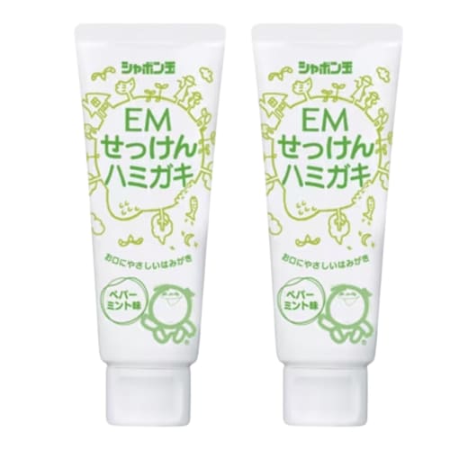 

Bulk Purchase: Shabon Tama Soap Toothpaste, 140g, Toothpaste Kit x 2, Additive-Free Toothpaste